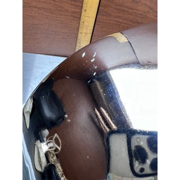 Vintage Jaru Post Modern Chrome Ceramic Bookends Sphere Abstract Metallic Retro - Picture 10 of 12